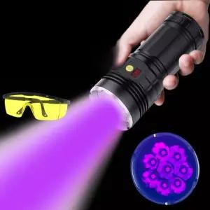 휴대용 led 자분탐상 형광물질검사 물질 라이트 측정 검사 보라색 손전등 자외선 모듈