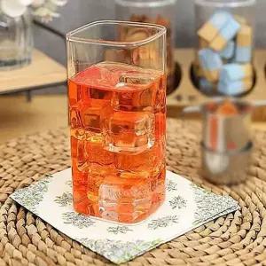 마카 유리잔 유리컵 물컵 카페컵 내열 글라스440ml 1P WFLW7VB