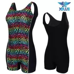 XBLUE 여자 아쿠아로빅 1부 반전신 수영복 H54822
