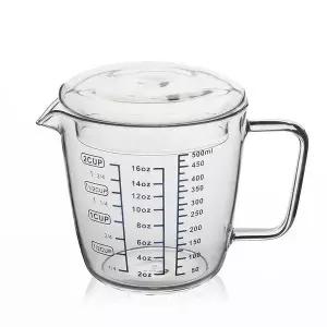 TBZ 투명한 유리 계량컵 500ml 라면물맞추기 주방용품 WFNNNV1