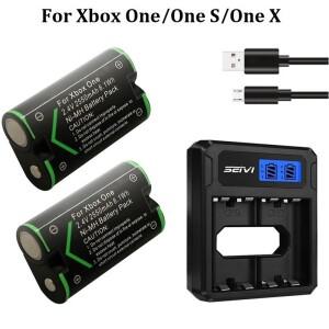 Xbox One X S용 2550mAh 충전식 배터리 게임패드용 Elite 무선 컨트롤러
