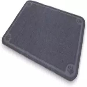 펫메이트 쓰레기 캐처 매트 엑스트라 라지 그레이 모델 22990 47x32x0.25 인치 (1팩)