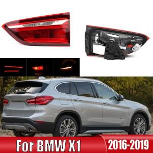 BMW 호환 X1 2016-2019 후진 범퍼 테일램프 어셈블리 내장 LED 후미등 브레이크 신호 램프 63217350697