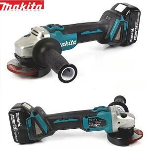 Makita DGA404 18V 125mm 브러쉬리스 리튬 전기 앵글 그라인더 충전식 커팅 머신 고출력 연마