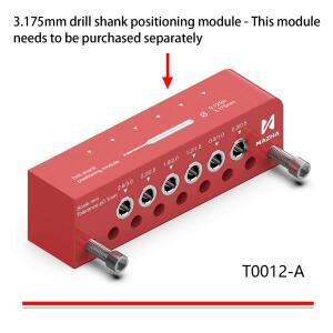 Mazha T0012 플라스틱 시추 구멍 포지셔너 로케이터 라운드로드 센터 드릴링 고정 장치 Diy 취미 모델 액