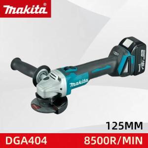 2025 마키타 업그레이드 DGA404 18V 125mm 전기 브러쉬리스 리튬 앵글 그라인더, 충전식 절단기, 광택기