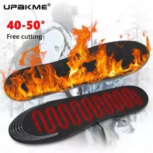 UPAKME 야외 스포츠 USB 발열 깔창 전기 발난로 겨울 실내 좌식 사무실용 겨울 발열 깔창