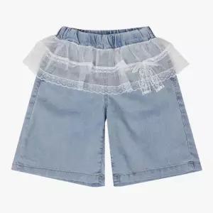 HC04 스커트달린 찰랑 버뮤다데님 아동 키즈 초등 여아 여자아이 여름  청바
