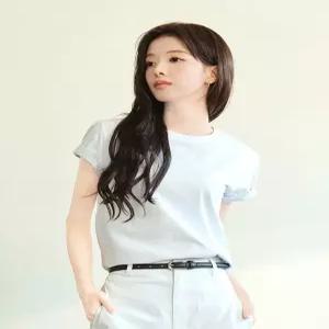 지오다노 여성 면 기본 무지 크루넥 퍼펙트 반팔 티셔츠 326518 171878