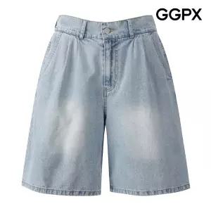 GGPX 백 밴딩 버뮤다 데님 팬츠 GQ5PT001F 424171