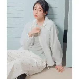 리 LEE 우먼 후드 윈드 브레이커 화이트 LE2601JK62WH 3368480