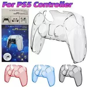 클리어 전자 기기 쉘 액세서리 울트라 슬림 보호 케이스 투명 PC 커버 스킨 플레이스테이션 5 컨트롤러용