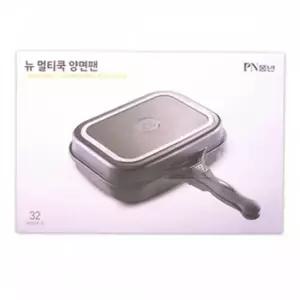 양면팬 멀티쿡 후라이팬 생선구이 뉴멀티쿡 코팅팬 세라믹코팅 32cm