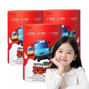 [NS홈쇼핑][동원 천지인] 꼬마버스 타요 홍삼스틱(10g 60포 60일분) x 3개_50162x3..[36020484]