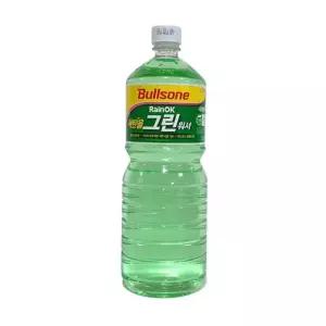 레인 에탄올 그린 워셔액 1.8l 운전 유리창 세정 자동차워셔액 차량워셔액 에탄올워셔액