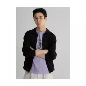 에잇세컨즈 8SECONDS 긴소매 칼라넥 가디건 카디건 블랙 45645AMCD5 345216
