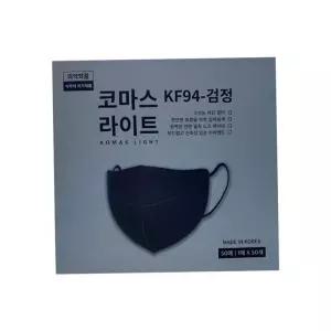 코마스 KF-94 검정 대형 1매입 x 50매(1박스)