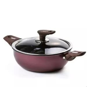 24cm 레드 찌개 조림 전골 냄비 인덕션용 한국주방용품