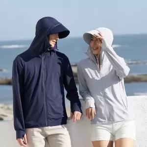 래쉬가드 선블록 후드 (LND) 카이시 올인원 아이스쿨 선블록 후드 래쉬가드