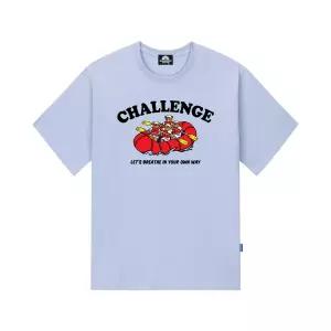 매장정품 TRIPSHION 트립션 [트립션] CHALLENGE BOAT BEAR GRAPHIC 티셔츠 - 퍼플 1807612