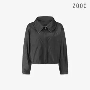 ZOOC 드로우스트링 나일론 집업 점퍼 BK_V253MSJ901 410171