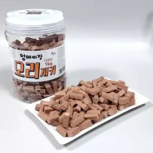 [반려] 국내산소프트통간식 멍메이징 오리 1kg 강아지간식 강아지수제간식