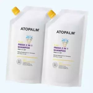 아토팜 2개 키즈 어린이 프레쉬 2in1 샴푸 400ml 리필 5014176