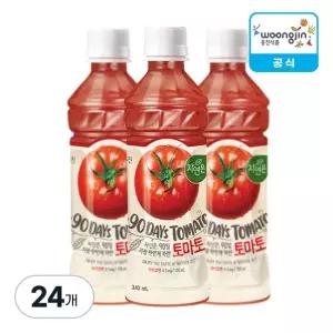 웅진식품 자연은 토마토 340ml, 24개