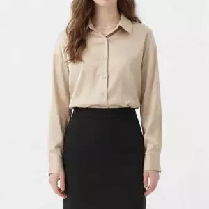 [카라]klache / 클라셰 (77까지)글로시루즈셔츠블라우스_CB5SBL008C