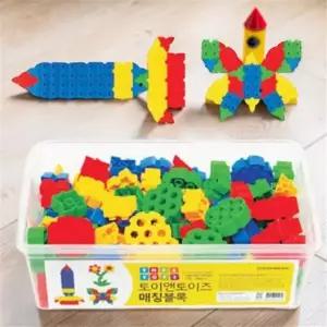 팝콘 블럭 종이 스펀지 아기 장난감 실리콘 국산 교구