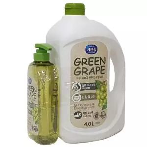 무궁화 키친솝 청포도 주방세제 4L + 700ml 무료배송 gx