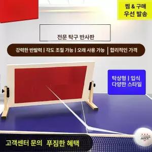 탁구 리턴보드 반사판 훈련기 연습기 집구망 셀프 트레이닝 탁구공 캐칭