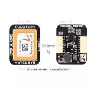 Matek-GPS 나침반 모듈, 고정 날개형, M8Q-5883