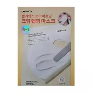 셀리맥스 모공잡티 브라이트닝 크림 랩핑 마스크 6매