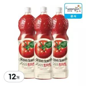 웅진식품 자연은 토마토 1.5L 12개