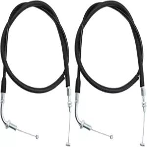 Anxingo 2 PC 17920-MEG-000 푸시 풀 스로틀 케이블 혼다 섀도우 에어로 750 VT750C 2004-2009 교체