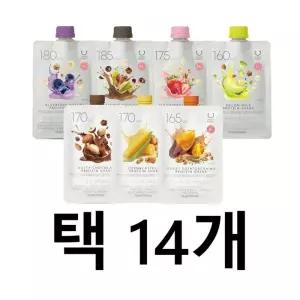 딜라이트 프로젝트 단백질쉐이크 45g 8종 택14개