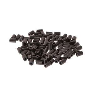 100x 페라이트 슬리브 코어 EMI 3.5x5x1.5mm 링 필터, 토로 이달 비드