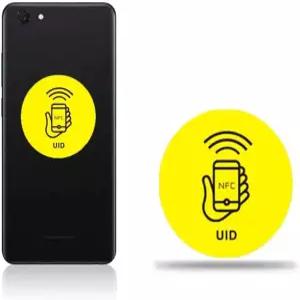 13.56MHz UID 쓰기 가능 클론 IC 스마트 키체인 접근 제어용 RFID 빈 스티커 MIFARE 클래식 1K(5 PCS)와