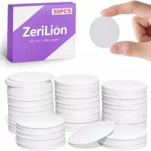 제리리온 50 PCS NFC 태그 NTAG215 빈 215 스티커 코인 카드 장치용 재작성 가능한 프로그래머블 칩
