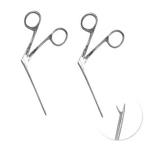 바다르산스 의료용 겸자 14cm 마이크로 이물겸자 집게 가위 x2개