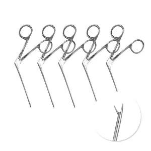 바다르산스 의료용 겸자 14cm 마이크로 이물겸자 집게 가위 x5개