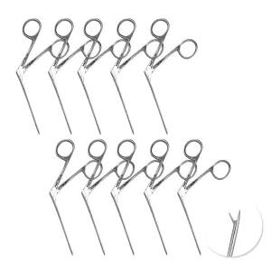 바다르산스 의료용 겸자 14cm 마이크로 이물겸자 집게 가위 x10개