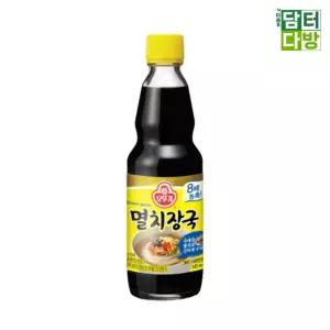 자취요리 오뚜기 멸치장국 360ml 3개