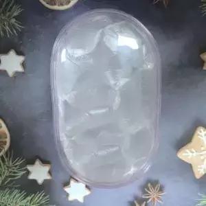 투명 20cm 목화 인형 디스플레이 상자 방진 다기능 테이크 아웃 가방 PVC 두꺼운