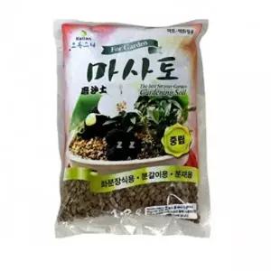 고품질 TBZ 화분장식 분갈이용 마사토(중립) 1.2L 화분흙 텃밭흙 분갈이 베란다텃밭흙 식물흙 WFNHVEW