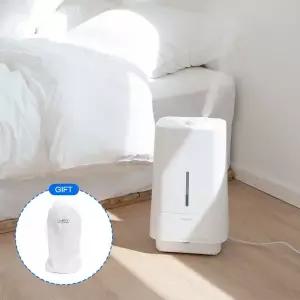 쿨린 대용량 복합식 가습기 2중 UV 살균 4.5L 무드등 습도조절 MNS