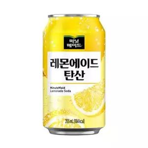 미닛메이드 레몬에이드 탄산 355ml 48개