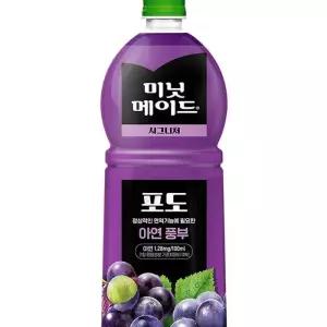 미닛메이드 시그니처 포도 1.5L 3개