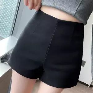 셀럽하우스 여성 핫팬츠 블랙 면반 데님 여름 시원한 편한바지 여성팬츠 스판바지